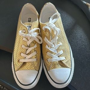 Converse Shoes - gold new year celebration 24